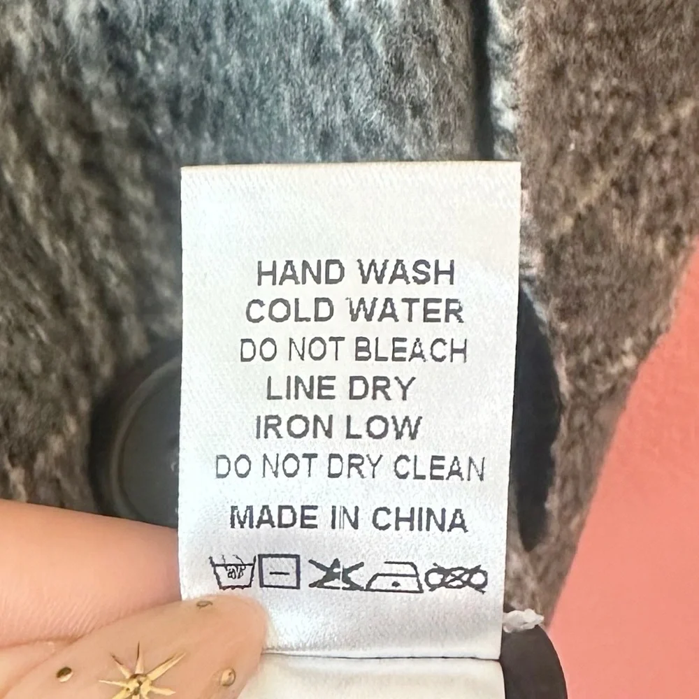 Promesa Plaid Houndstooth Vici Blazer Jacket Wool Small - Picture 6 of 6